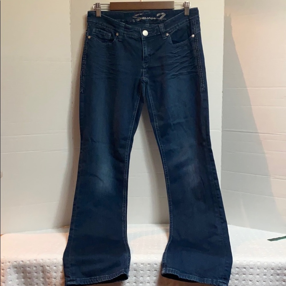 7 For All Man Kind Slim Boot Cut Jeans